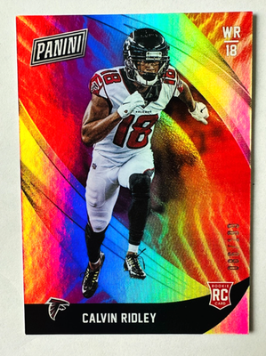 #ad 2018 Panini Black Friday Calvin Ridley FOIL RC SP # 199 Falcons Star Rookie $4.95