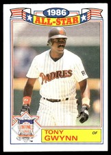 Tony Gwynn 1987 Topps #6 San Diego Padres MLB READ FREE SHIPPING AutographDen