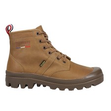 Palladium Pallabrousse 75Th Anniversary Leather Lace Up Mens Brown Casual Boots