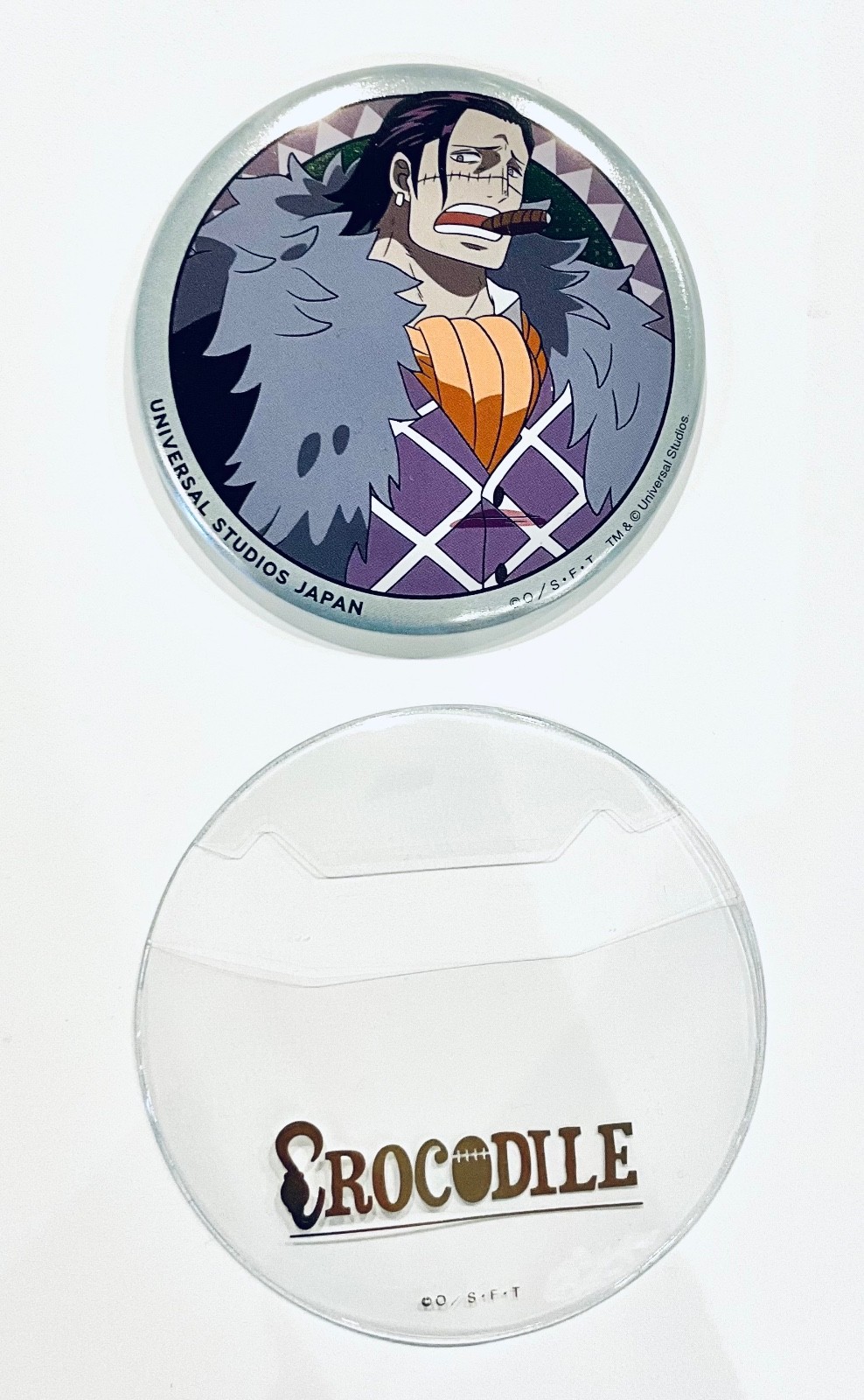 One piece  Crocodile can badge universal studio Japan anime USJ 2025