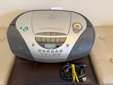Sony CFD-S300 Portable AM/FM Radio Boombox CD Player/Cassette Recorder NO remote