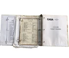 CASA Flight Training Manual Book Model C-212-200 Checklist 212-300 1980s Vintage