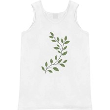'Greek Green Leaf Branch' Adult Vest / Tank Top AV052779 