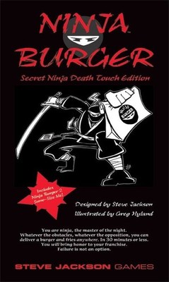 Ninja Burger. Secret Ninja Death Touch Edition. Steve Jackson Spiele