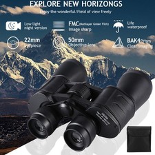 Military Zoom 180x100 Powerful Binoculars Monocular Day/Low Night Optics