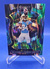 2025 Panini Select - Concourse KeAndre Lambert-Smith #3 Black & Green Shock...