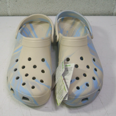Crocs Classic Marbled Clogs 206867-4NT Multicolored Mens Size 13
