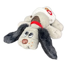 Pound Puppies Puppy Dog Plush Hasbro Diaper Black Gray 8 Inch Red Collar 2022