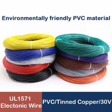 5M/10M Copper Wire 32 30 28 26 24 22 20 18 16 AWG Environmental PVC UK