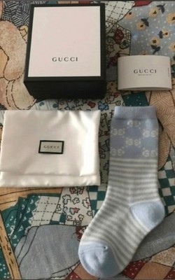 Gucci Kaschmir Socken Junge 3/4 Jahre