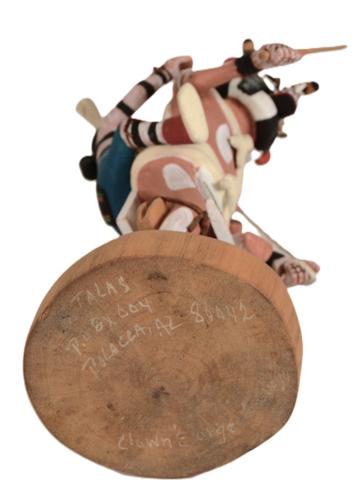 Hopi Kachina Clown and Ogre By Sheldon Talas 1937-2010