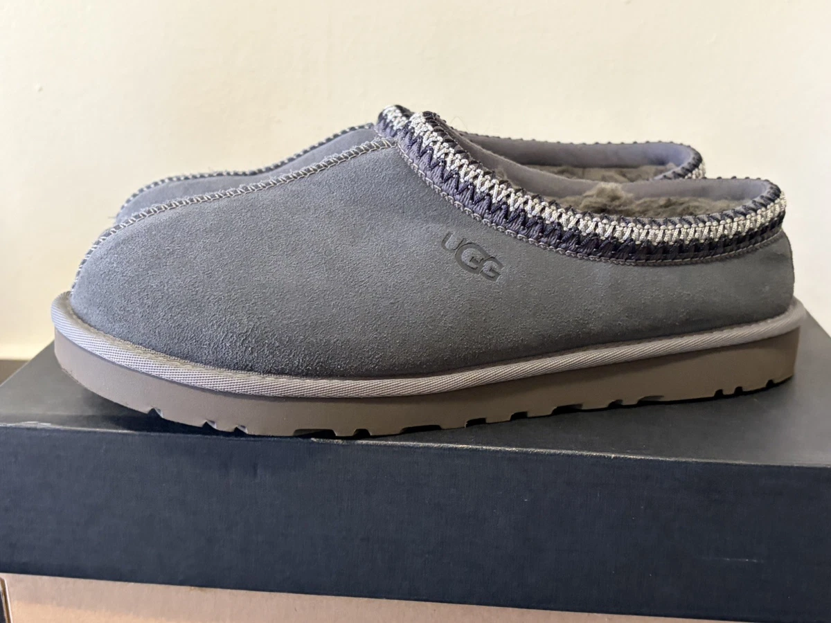 UGG Gray Solid Slippers for Men | eBay