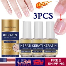 3PACK 3 Days Nail Care - Keratin Amino Acid Formula Superior Nail Nourish 15ml