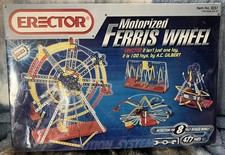 2003 NiB Erector Motorized Ferris Wheel Set Meccano 8257 Construction 477 Pieces