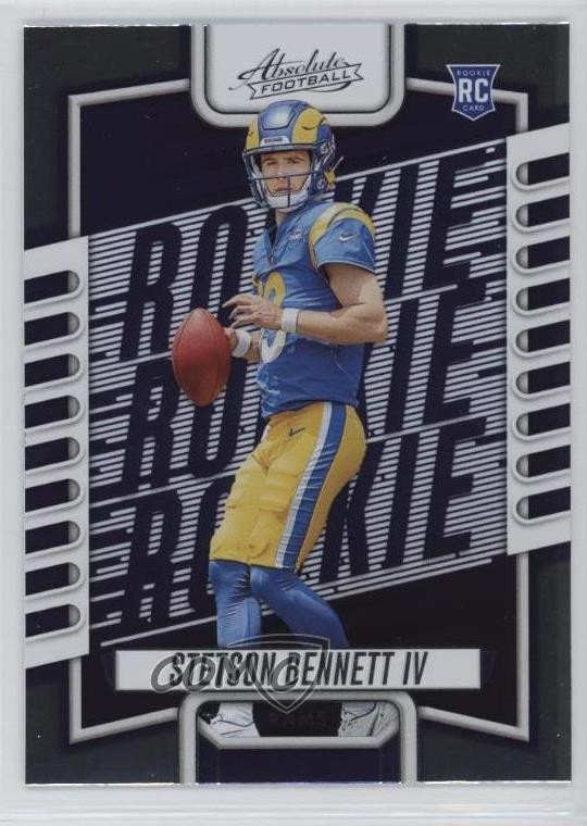 2023 Panini Absolute Rookies Stetson Bennett IV #136 Rookie RC w1s