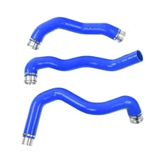 For 2008-2010 Ford F-250 6.4L Powerstroke Blue Silicone Radiator Coolant Hose