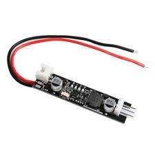 Acxico 1 Pcs Dc 12v 3a 2pin Pwm Pc Cpu Fan Temperature Control Black