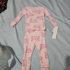 Carters Girls Long Sleeves and Pants Pajamas Set 4T NWT