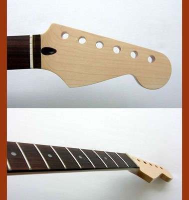 Stratocaster Guitar Neck/Natural/43mm MOP Dots-fits Warmoth,Fender STRAT