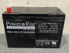 Power Rite 14.4V 100 AH Non-Spillable Battery PR12100U