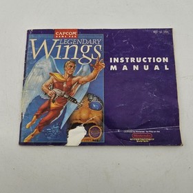 Legendary Wings - Nintendo NES - Cart With Box & Manual Complete Actually Tested