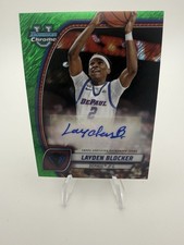 Topps 2024-25 Bowman University Chrome Prospect Autograph Layden Blocker #95