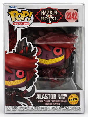 #ad #ad Funko Pop Animation Hazbin Hotel Alastor Demon Form CHASE #2242 In Hand $59.99