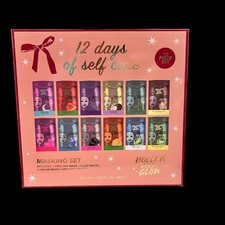 Facial Mask Set Holler and Glow 12 Days of Self Care NEW