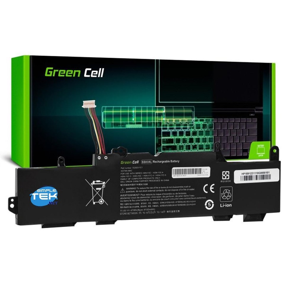 Batteria da 5200mAh compatibile con HP HSTNN-DB46 HSTNN-FB42 HSTNN-IB31