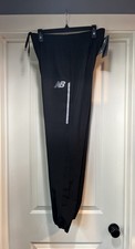Mens Medium New Balance All Motion Woven Jogger Pant Running Track Black New Tag