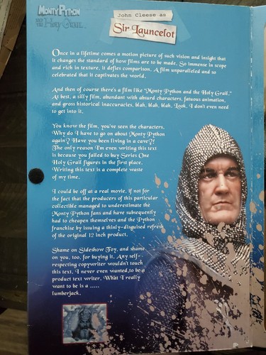 John Cleese and Eric Idle - Monty Python and the Holy Grail - Sideshow - NIB x2 - Picture 13 of 16