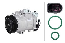 HELLA Kompressor Klimaanlage >>> Easy2Fit <<< 8FK 366 201-751 12V für VW POLO 4
