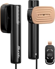 Sundu Portable 2-in-1 Clothes Steamer & Travel Iron – Black – Brand New