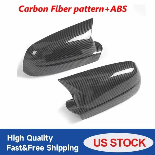 For VW Jetta Golf Mk4 Passat 1999-2004 Carbon Fiber OX Style Mirror Cover Caps