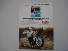 advertising Advertising 1977 MOTO FANTIC CABALLERO 125 RC /50 REGULARITY HOUSE