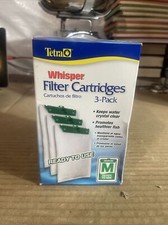 Tetra Whisper Medium Disposable Filter Cartridges-3 Pack NIB