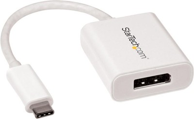 STARTECH - USB-C Male to 4K DisplayPort Female Adaptor, White