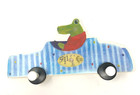 IKEA FABLER Child's Room Coat Rack Alligator in Car - 2 Dowels for Hanging