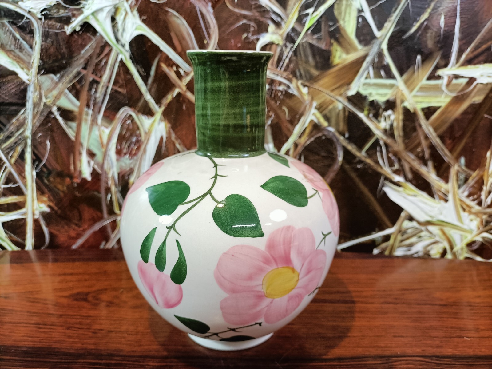 VILLEROY & BOCH Germany WILD ROSE schöne Vase 18cm eBay