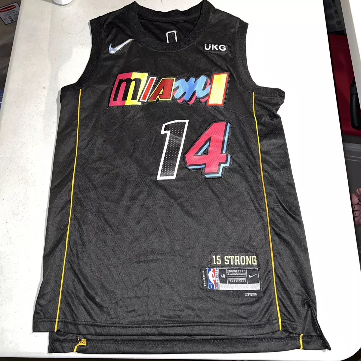 Miami Heat Jordan Statement Edition Swingman Jersey - Red - Tyler Herro - Unisex