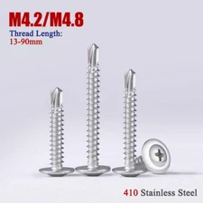 Phillips Truss Head Bolts Pan Head Self Drilling Screw 410 Stainless Steel