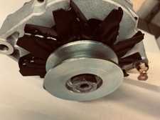 1947 1948 1949  Chevrolet 6 Volt Negitive Ground Wide Belt Alternator Rebuilt