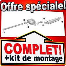Échappement pour VW GOLF 4 IV 1.9 TDi 110CH Cabrio 1998-2000 Silencieux