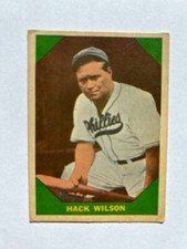 Hack Wilson #48 - 1960 Fleer Baseball Greats - VG / VG-EX