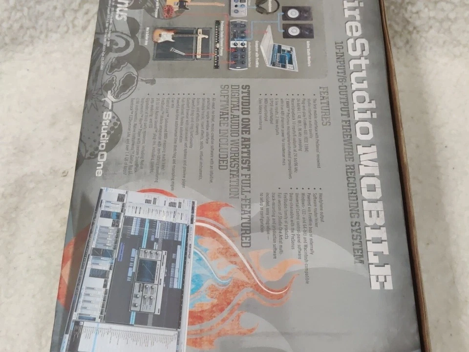 PreSonus FireStudio Mobile Recording Interface with FireWire Card - Brand New - Image 3 of 4