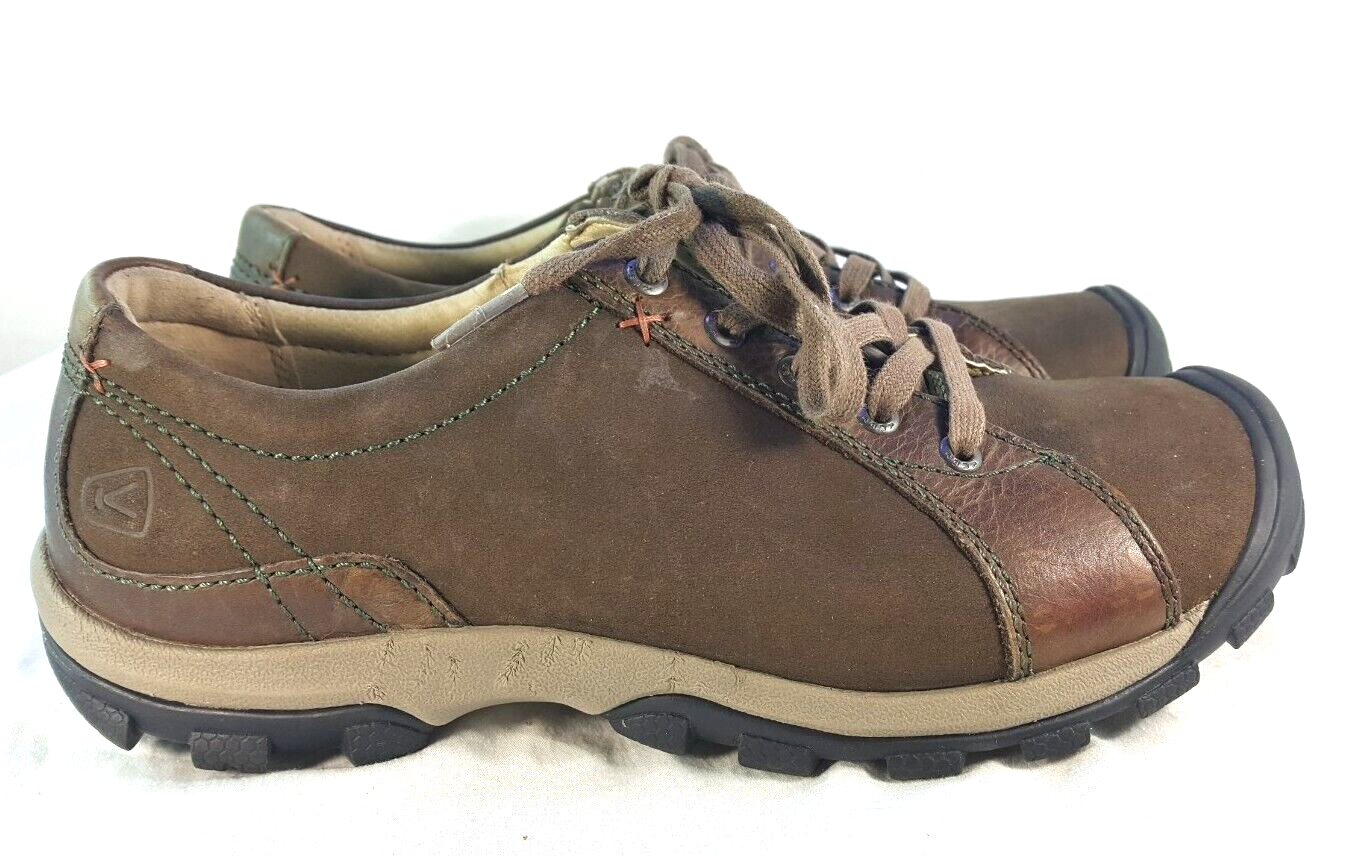 Scarpe Oxford Keen donna atletiche escursionismo marroni basse stringate 8 M