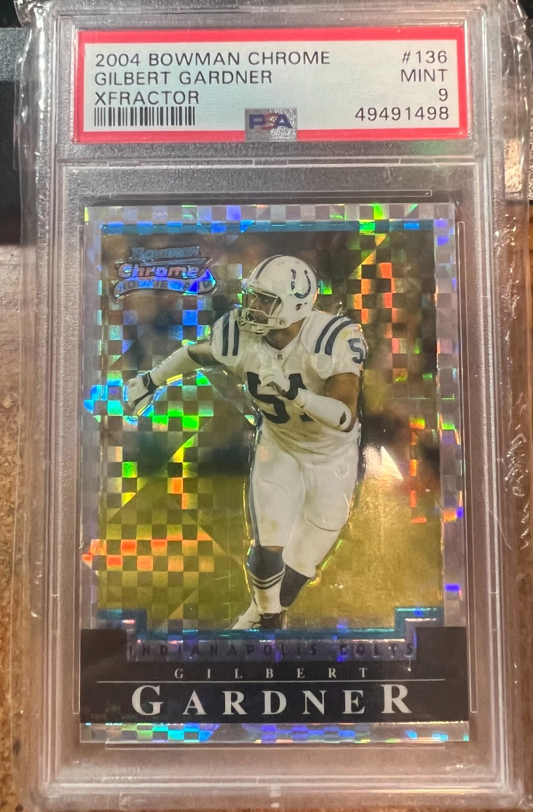 Gilbert Gardner Bowman Chrome #136 Xfractor