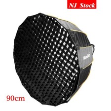 US NiceFoto 90cm Quick Deep Grid Softbox Bowens For Studio Flash Monolight