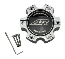 American Racing Ar708 Chrome 6 Lug Wheel Center Cap Wscrews M563ar