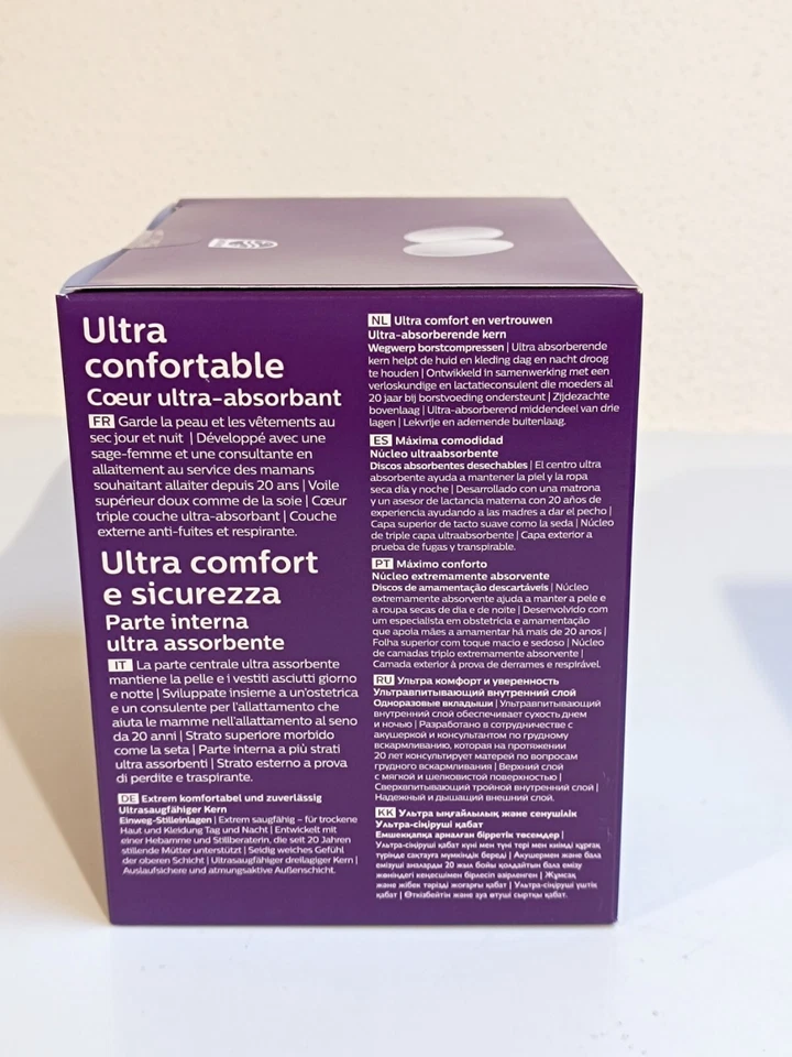 Philips Avent Einweg-Stilleinlagen, Ultra-Komfort SCF254/61 (60er Pack) - Bild 4 von 4